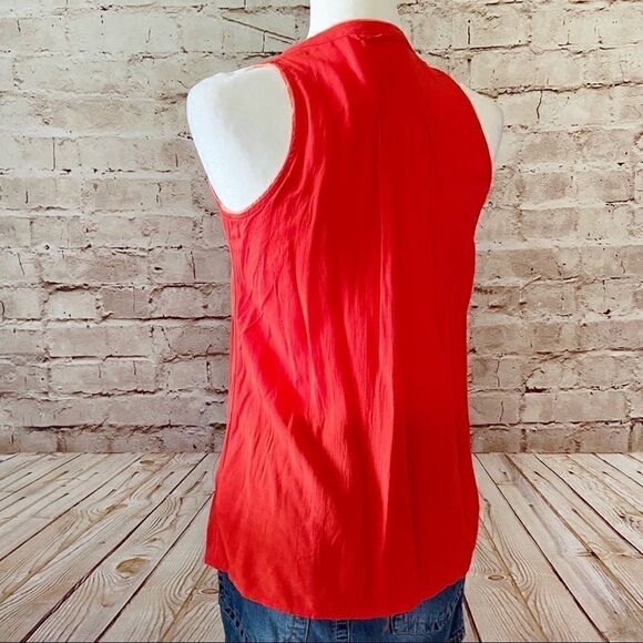 Maeve Anthropologie sleeveless blouse button up - Picture 2 of 6